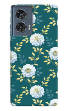 Flowers Moto Edge 50 Fusion Hard Case Back Cover by Casekaro