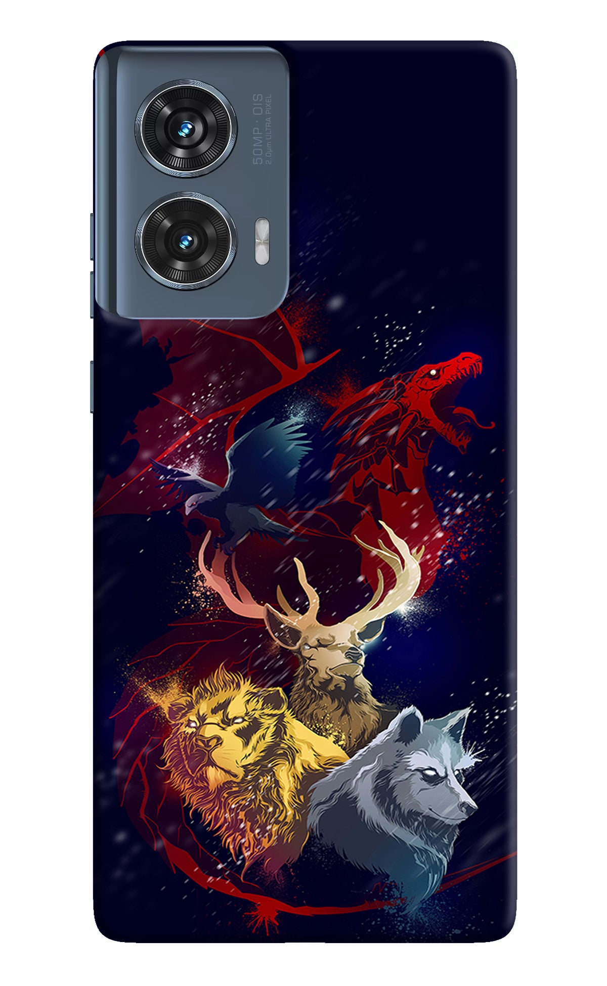 Game Of Thrones Moto Edge 50 Fusion Back Cover