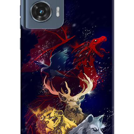 Game Of Thrones Moto Edge 50 Fusion Hard Case Back Cover by Casekaro