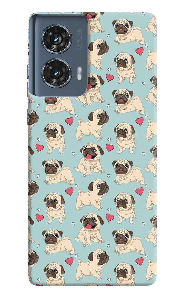 Pug Dog Moto Edge 50 Fusion Hard Case Back Cover by Casekaro