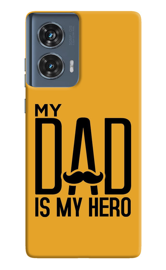 My Dad Is My Hero Moto Edge 50 Fusion Back Cover