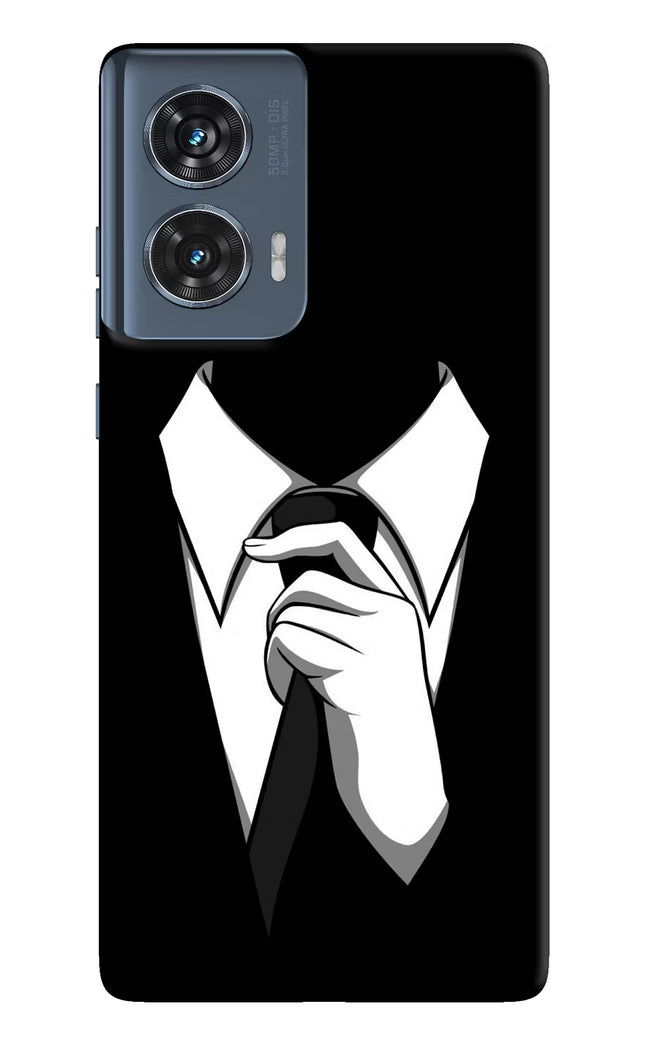 Black Tie Moto Edge 50 Fusion Hard Case Back Cover by Casekaro