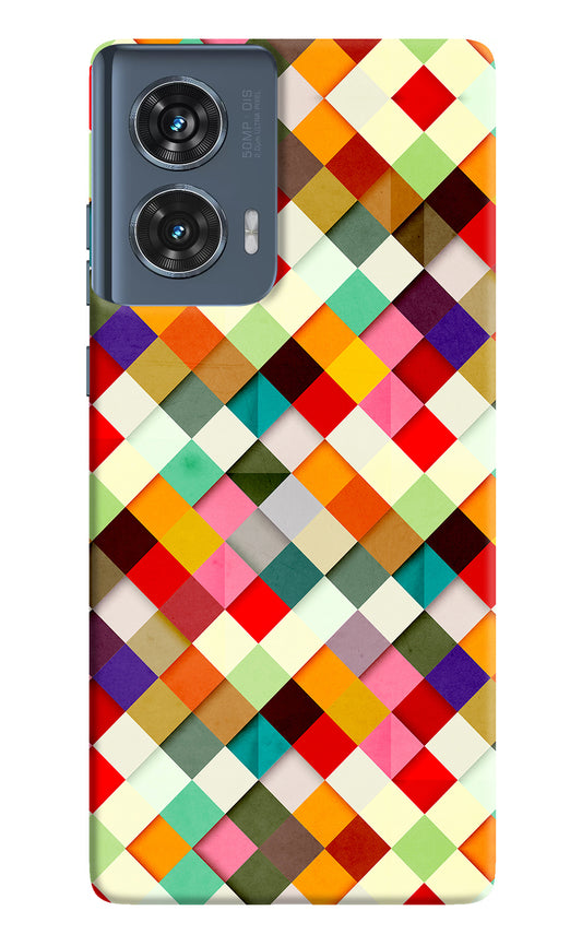 Geometric Abstract Colorful Moto Edge 50 Fusion Back Cover