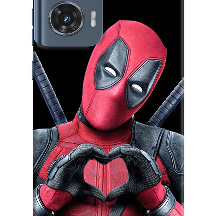 Deadpool Moto Edge 50 Fusion Hard Case Back Cover by Casekaro
