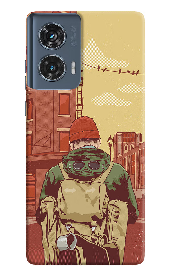 Adventurous Moto Edge 50 Fusion Hard Case Back Cover by Casekaro