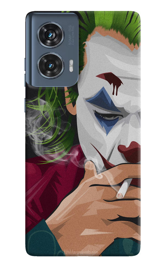Joker Smoking Moto Edge 50 Fusion Hard Case Back Cover by Casekaro