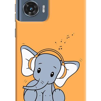 High On Music Moto Edge 50 Fusion Hard Case Back Cover by Casekaro