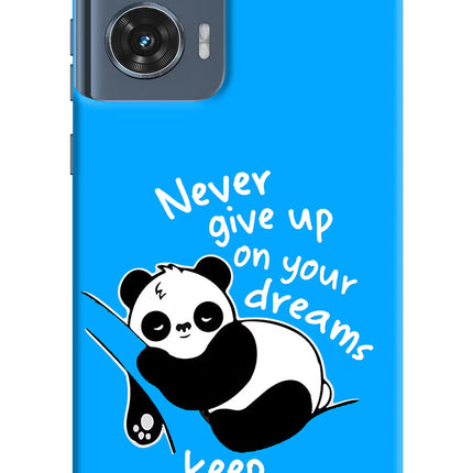 Keep Sleeping Moto Edge 50 Fusion Hard Case Back Cover by Casekaro