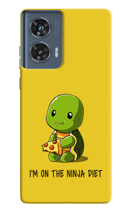 I'm on Ninja Diet Moto Edge 50 Fusion Hard Case Back Cover by Casekaro