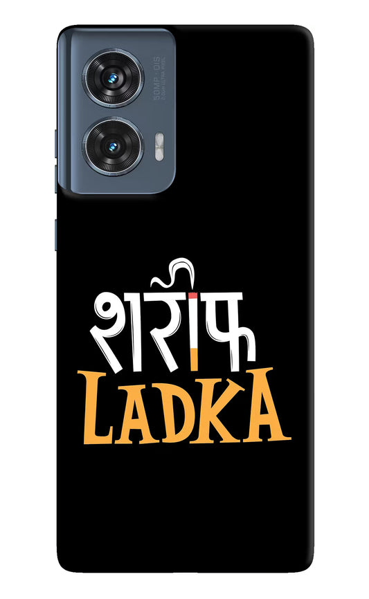 Shareef Ladka Moto Edge 50 Fusion Hard Case Back Cover by Casekaro
