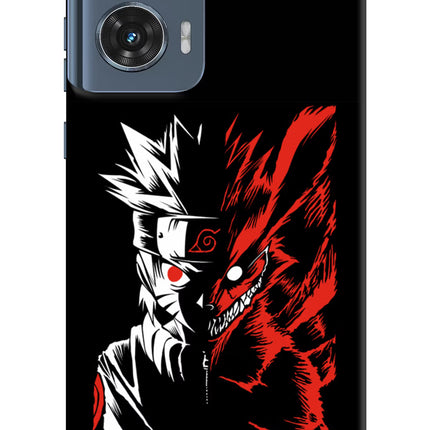 Naruto Two Face Moto Edge 50 Fusion Hard Case Back Cover by Casekaro