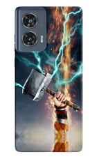 Thor Hammer Mjolnir Moto Edge 50 Fusion Hard Case Back Cover by Casekaro