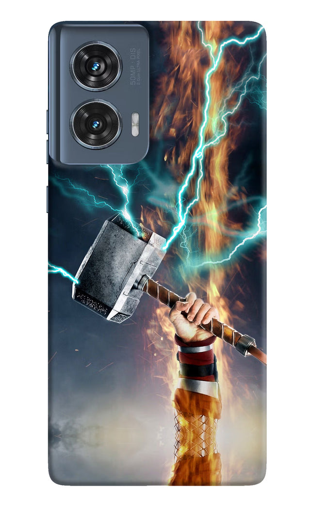Thor Hammer Mjolnir Moto Edge 50 Fusion Hard Case Back Cover by Casekaro