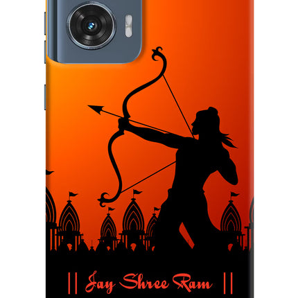 Lord Ram - 4 Moto Edge 50 Fusion Hard Case Back Cover by Casekaro