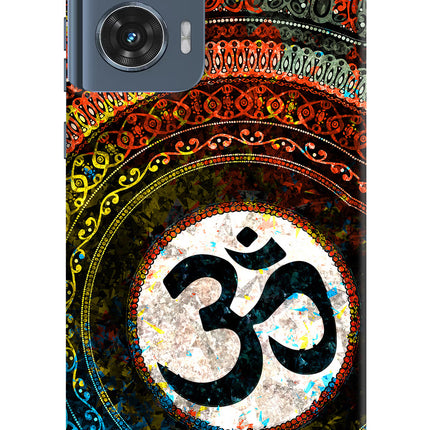 Om Cultural Moto Edge 50 Fusion Hard Case Back Cover by Casekaro