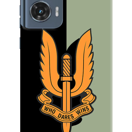 Balidan Logo Moto Edge 50 Fusion Hard Case Back Cover by Casekaro