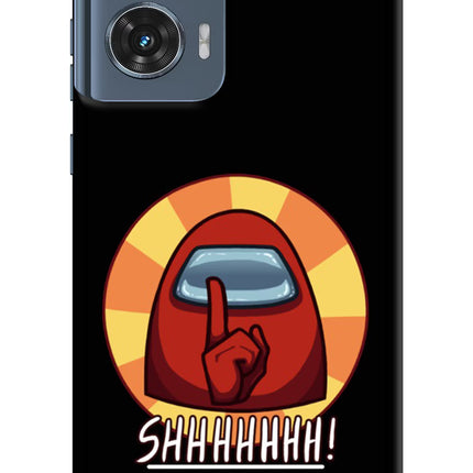 Among Us Shhh! Moto Edge 50 Fusion Hard Case Back Cover by Casekaro
