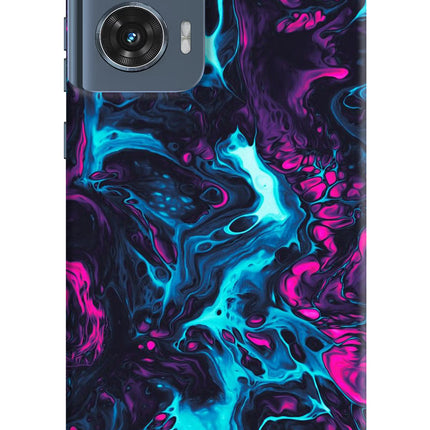 Abstract Moto Edge 50 Fusion Hard Case Back Cover by Casekaro