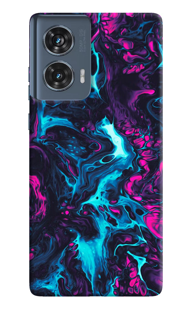 Abstract Moto Edge 50 Fusion Hard Case Back Cover by Casekaro