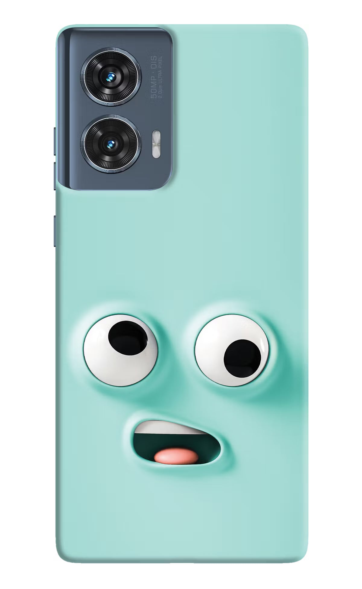 Funny Cartoon Moto Edge 50 Fusion Hard Case Back Cover by Casekaro