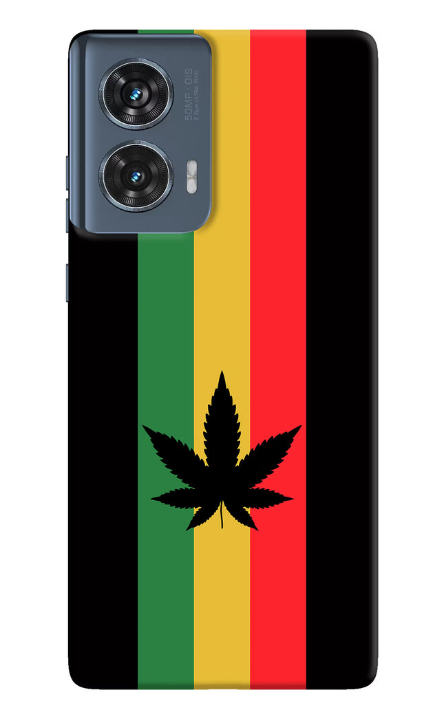 Weed Flag Moto Edge 50 Fusion Hard Case Back Cover by Casekaro