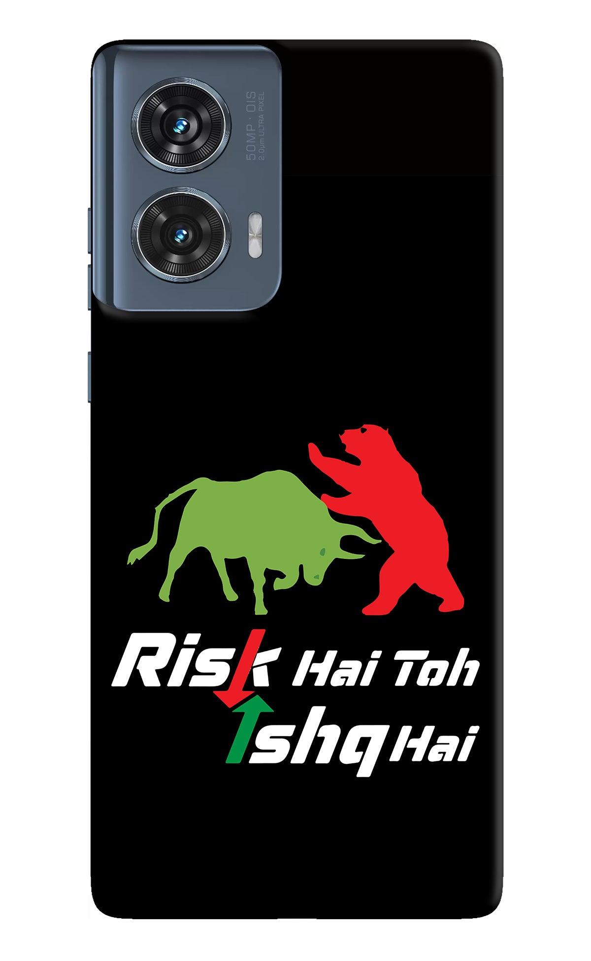 Risk Hai Toh Ishq Hai Moto Edge 50 Fusion Back Cover
