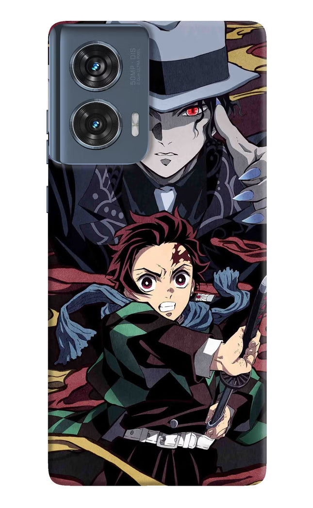 Demon Slayer Moto Edge 50 Fusion Hard Case Back Cover by Casekaro
