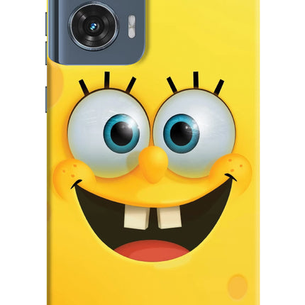Sponge 1 Moto Edge 50 Fusion Hard Case Back Cover by Casekaro