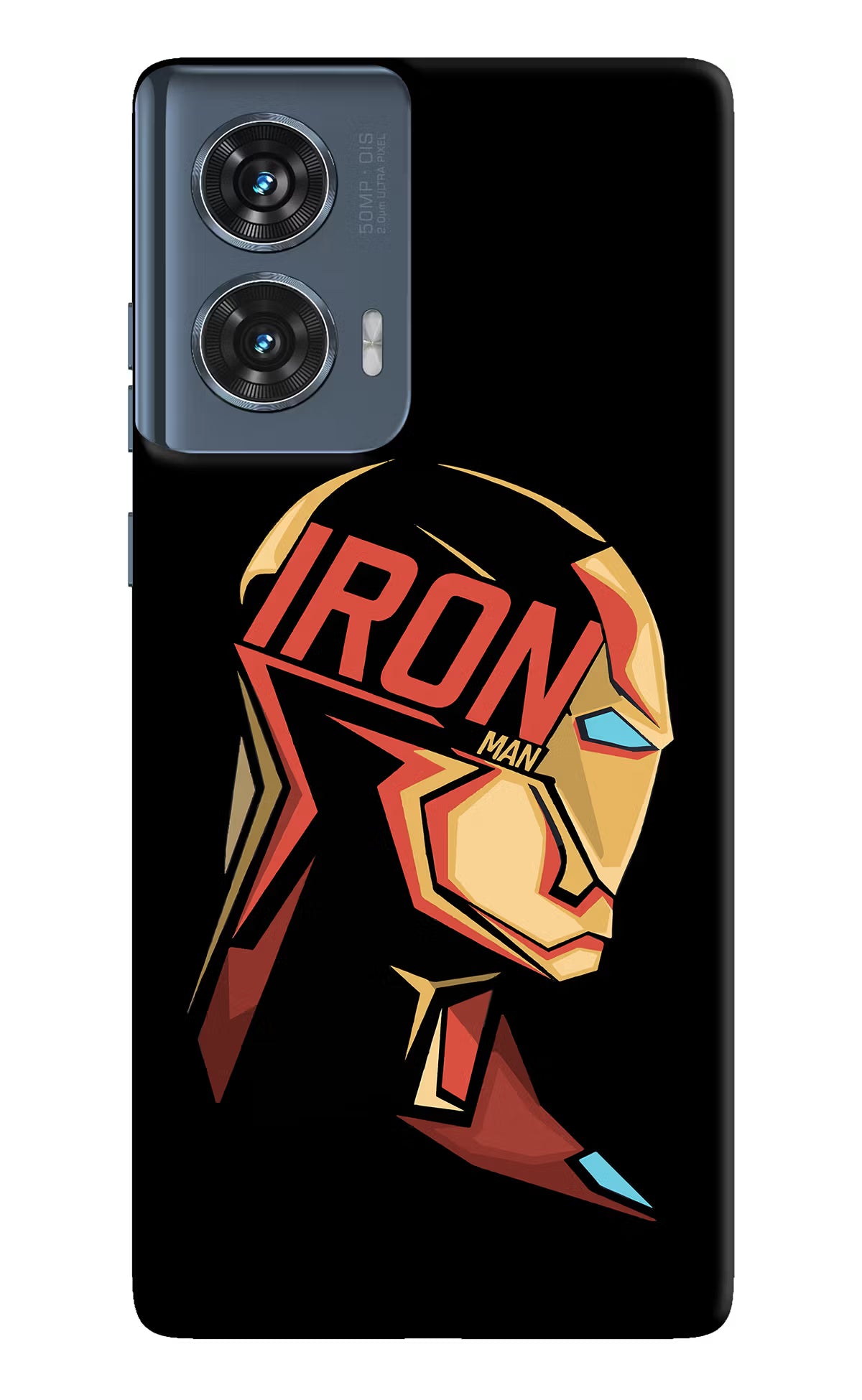 IronMan Moto Edge 50 Fusion Hard Case Back Cover by Casekaro