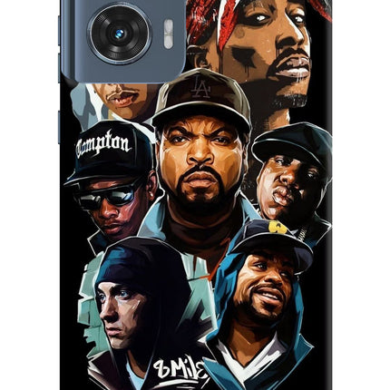 Rappers Moto Edge 50 Fusion Hard Case Back Cover by Casekaro