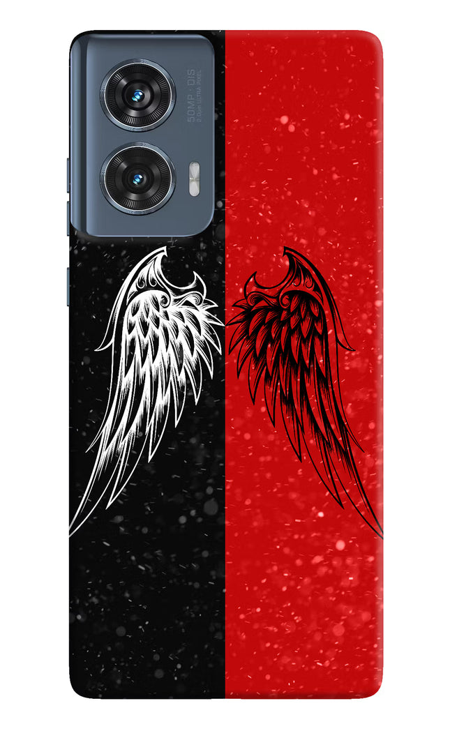 Wings Moto Edge 50 Fusion Hard Case Back Cover by Casekaro