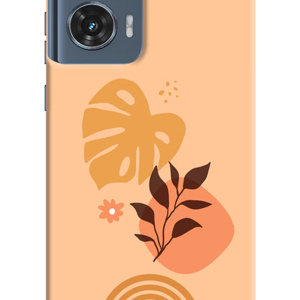 Bohemian Art Moto Edge 50 Fusion Hard Case Back Cover by Casekaro