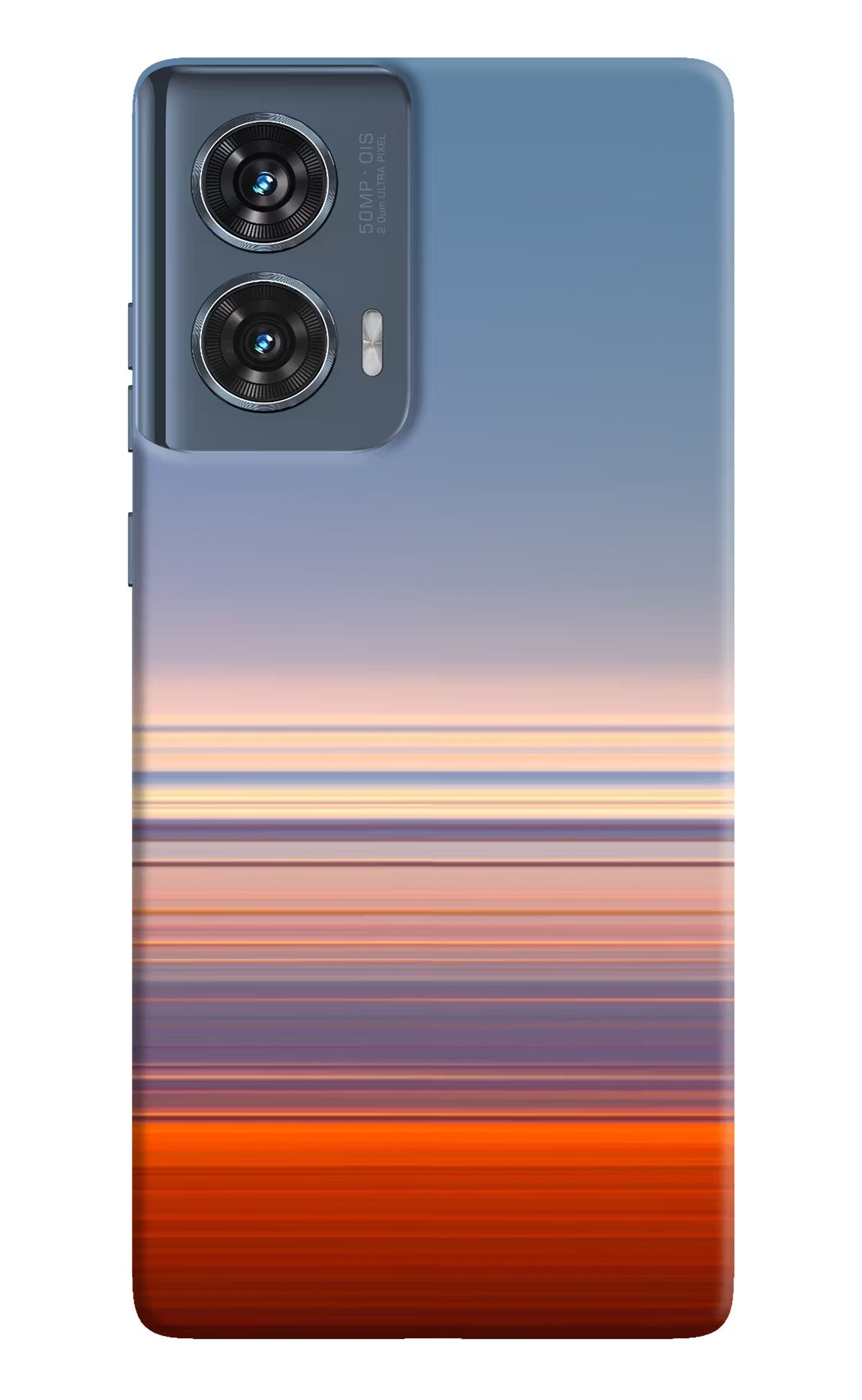 Morning Colors Moto Edge 50 Fusion Hard Case Back Cover by Casekaro
