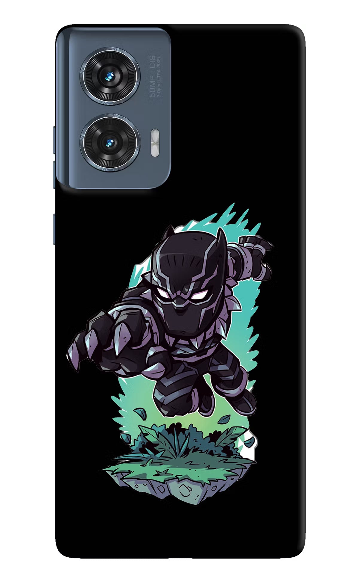 Black Panther Moto Edge 50 Fusion Hard Case Back Cover by Casekaro