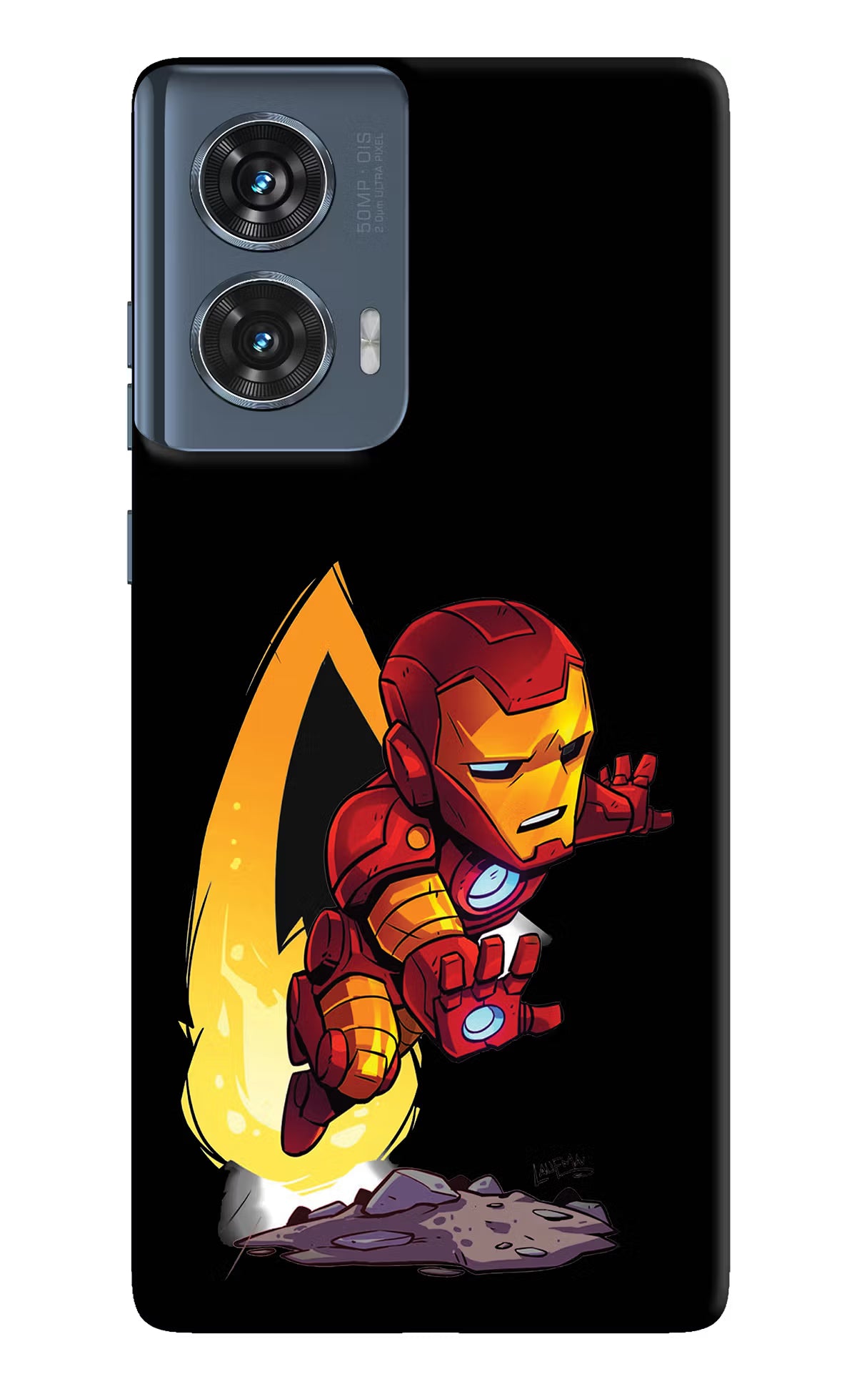 IronMan Moto Edge 50 Fusion Hard Case Back Cover by Casekaro