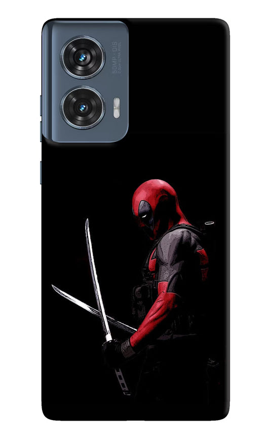Deadpool Moto Edge 50 Fusion Hard Case Back Cover by Casekaro