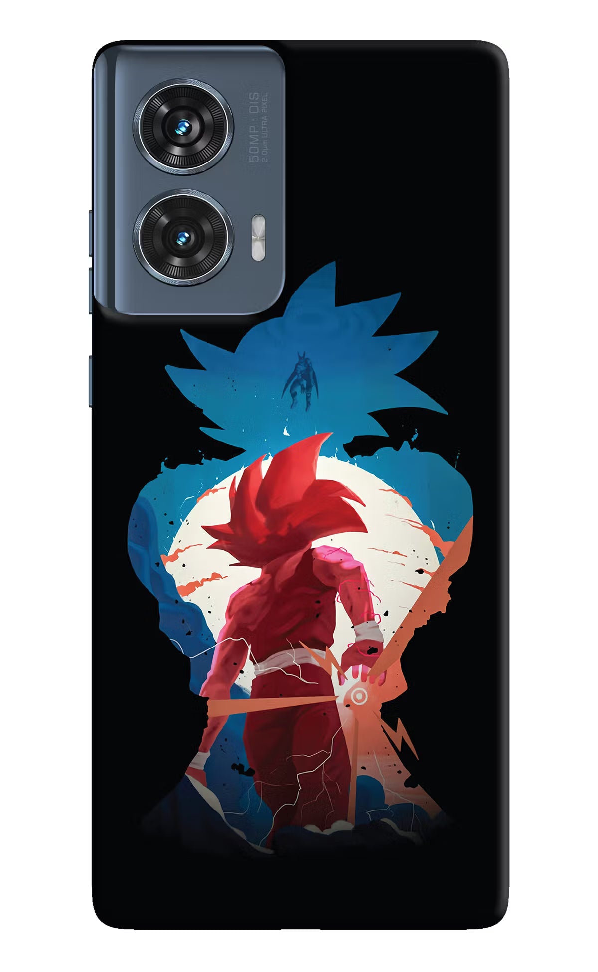 Goku Moto Edge 50 Fusion Hard Case Back Cover by Casekaro