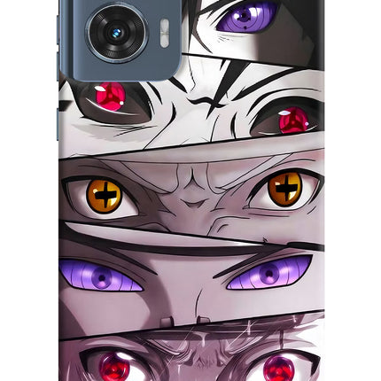 Naruto Anime Moto Edge 50 Fusion Hard Case Back Cover by Casekaro