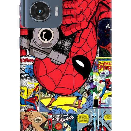 Spider Man Moto Edge 50 Fusion Hard Case Back Cover by Casekaro