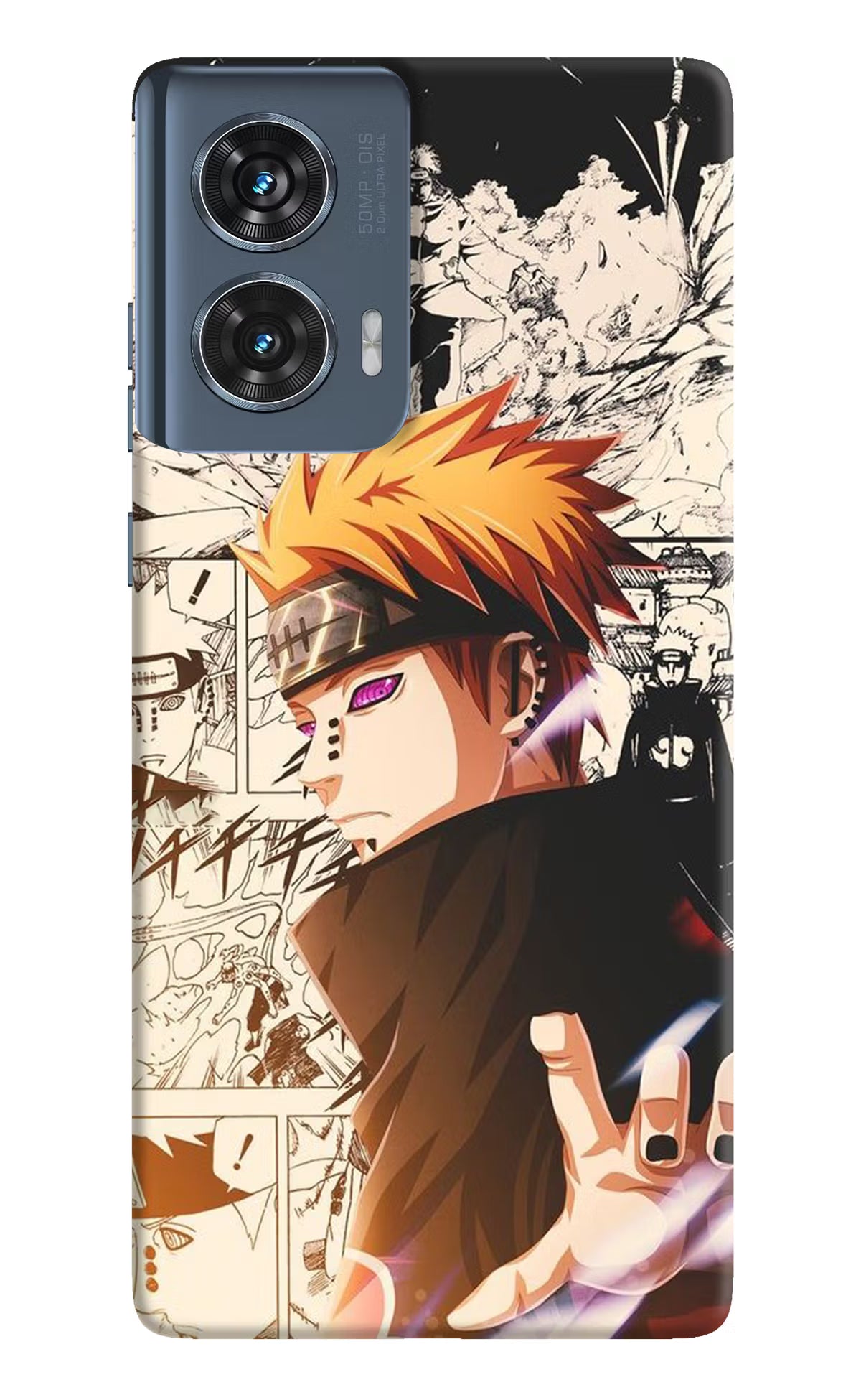 Pain Anime Moto Edge 50 Fusion Hard Case Back Cover by Casekaro