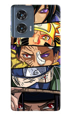 Naruto Character Moto Edge 50 Fusion Hard Case Back Cover by Casekaro