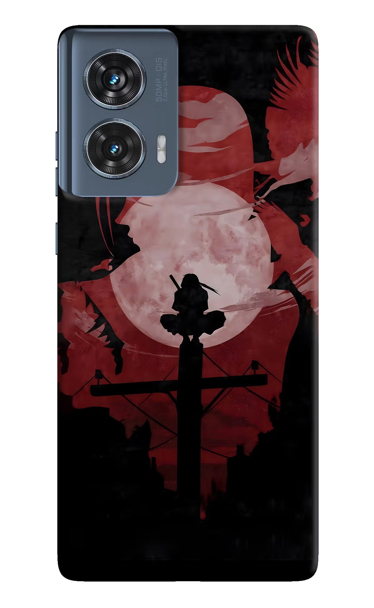 Naruto Anime Moto Edge 50 Fusion Hard Case Back Cover by Casekaro