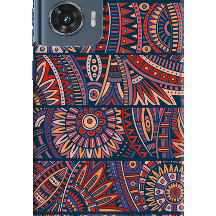 African Culture Design Moto Edge 50 Fusion Hard Case Back Cover by Casekaro
