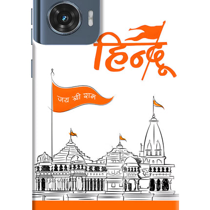 Jai Shree Ram Hindu Moto Edge 50 Fusion Hard Case Back Cover by Casekaro