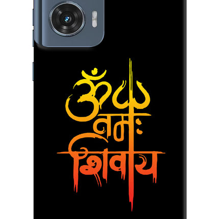 Om Namah Shivay Moto Edge 50 Fusion Hard Case Back Cover by Casekaro