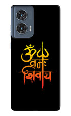 Om Namah Shivay Moto Edge 50 Fusion Hard Case Back Cover by Casekaro