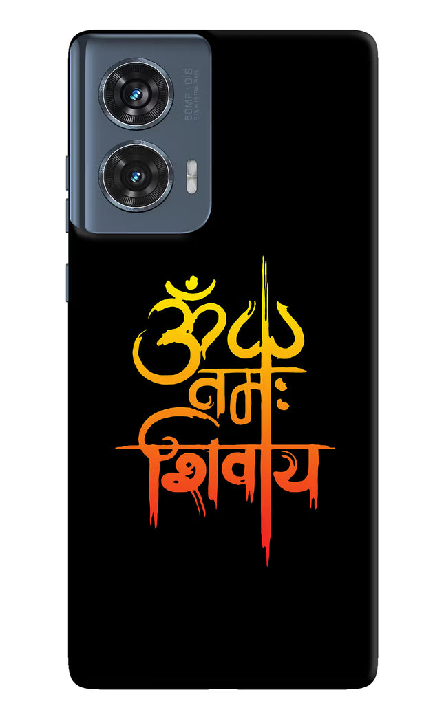 Om Namah Shivay Moto Edge 50 Fusion Hard Case Back Cover by Casekaro