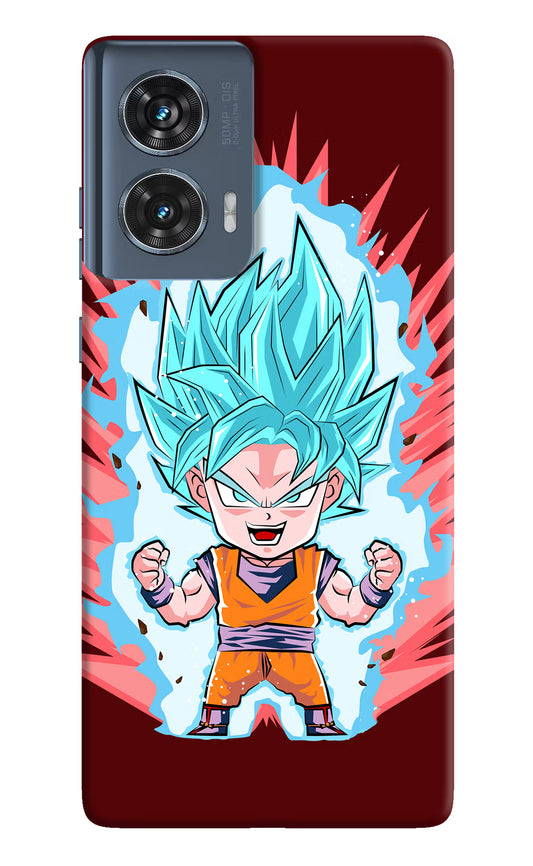 Goku Little Moto Edge 50 Fusion Hard Case Back Cover by Casekaro
