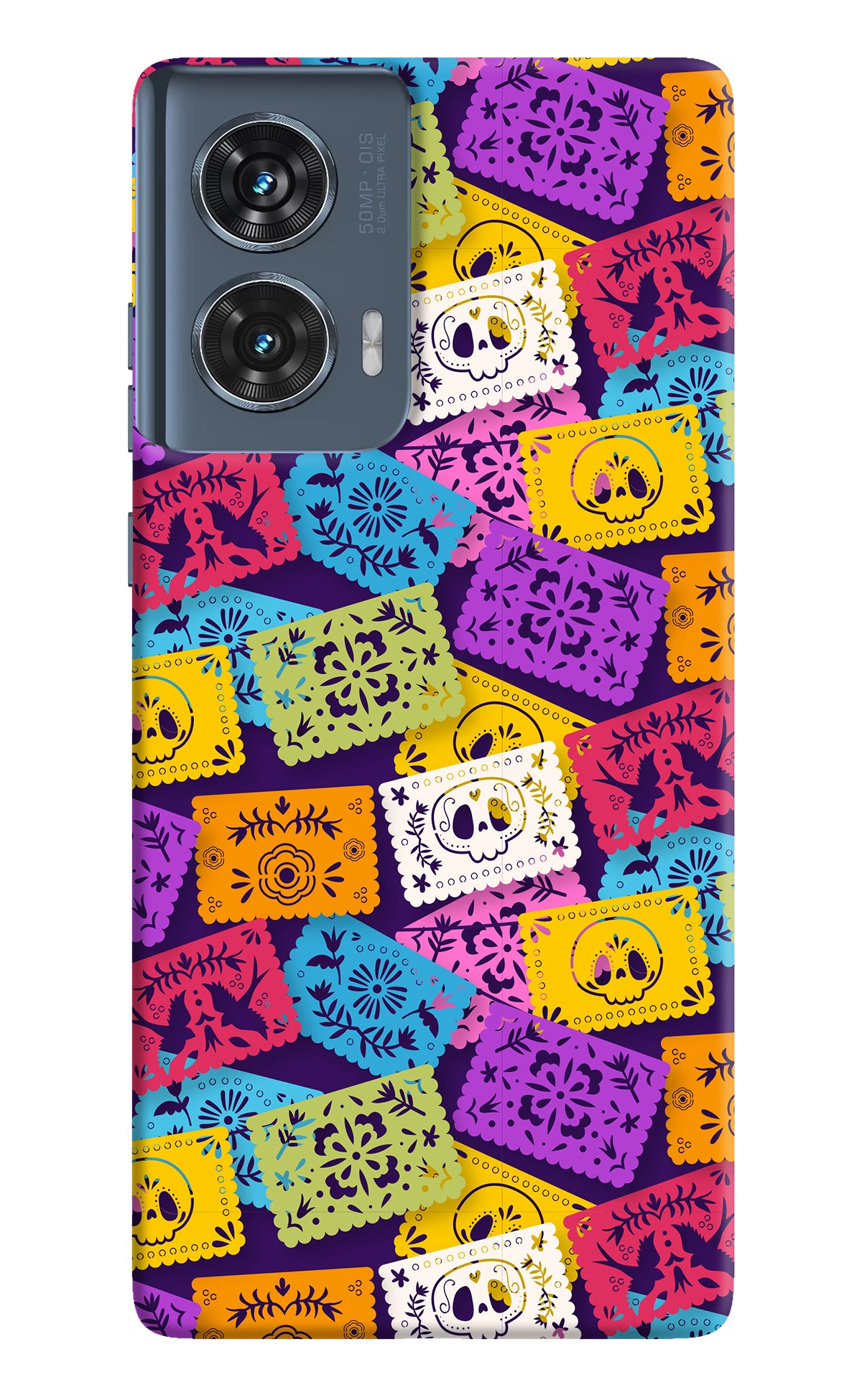 Mexican Pattern Moto Edge 50 Fusion Back Cover