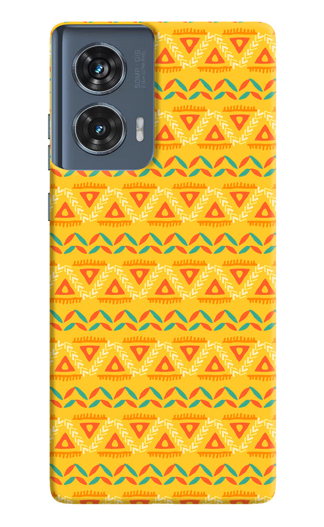Tribal Pattern Moto Edge 50 Fusion Hard Case Back Cover by Casekaro